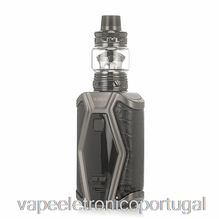 Vape Eletrônico Uwell Valyrian 3 200w Starter Kit Meia-noite Preto